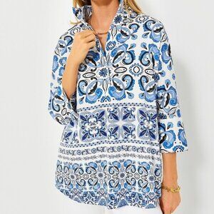 Tuckernuck Majolica Tile Willow Blouse